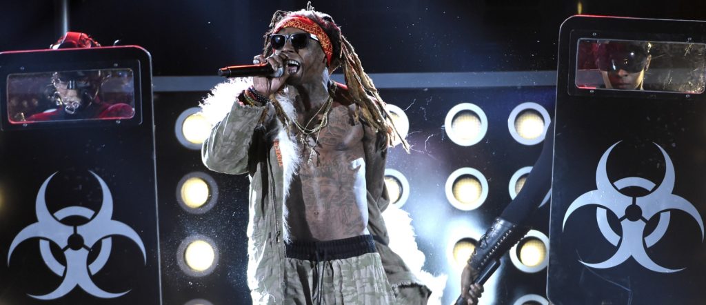 Lil Wayne performs at the Billboard Music Awards at the T-Mobile Arena on Sunday, May 21, 2017, in Las Vegas. (Photo by Chris Pizzello/Invision/AP)