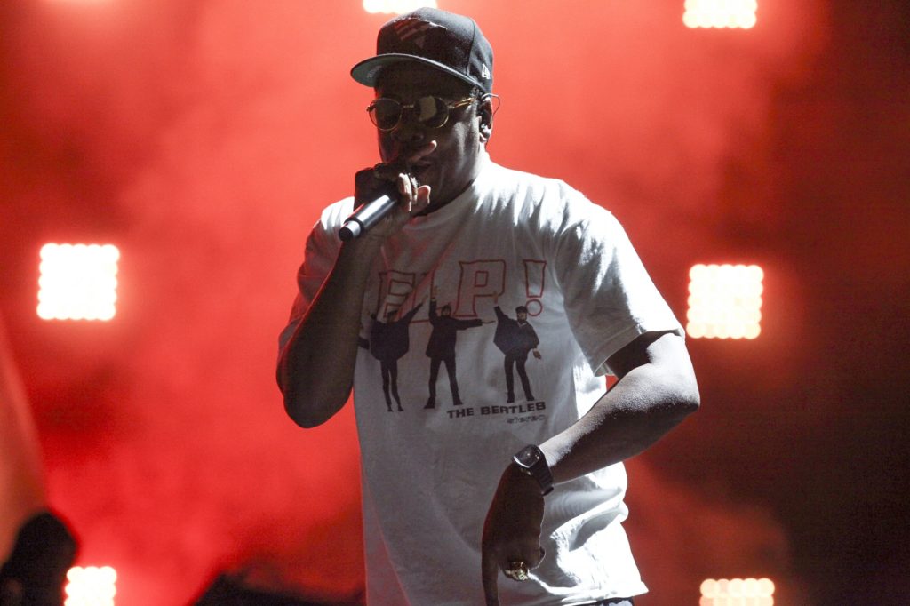 Jay Z performs during The Meadows Music and Arts Festival at Citi Field on Friday, Sept. 15, 2017, in New York. (Photo by Andy Kropa/Invision/AP)