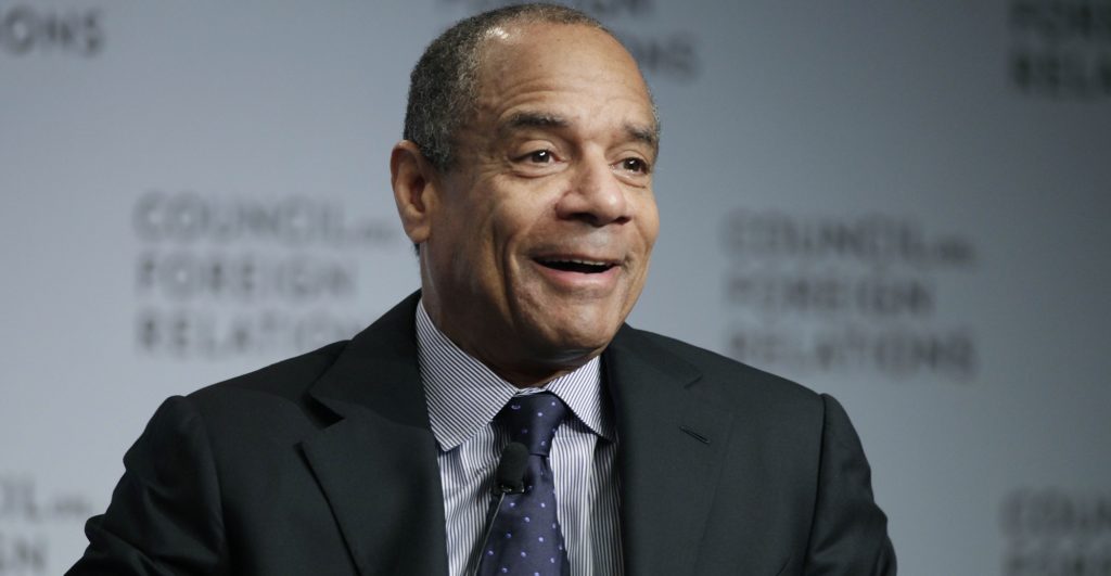 Kenneth Chenault, Chairman and CEO of American Express, speaks at the Council on Foreign Relations, Tuesday, Dec. 6, 2011 in New York. (AP Photo/Mark Lennihan)