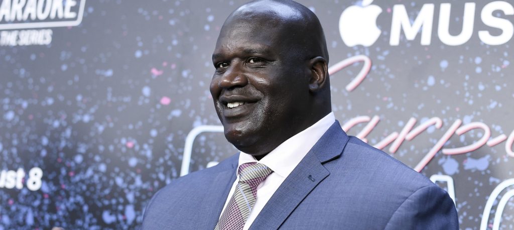 Shaquille O'Neal attends Carpool Karaoke: The Series launch event at the Chateau Marmont Hotel on Monday, Aug. 7, 2017, in Los Angeles. (Photo by Richard Shotwell/Invision/AP)