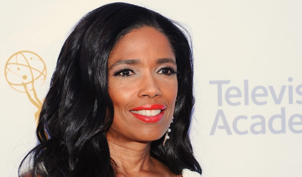 Areva Martin arrives at the 67th Los Angeles Area Emmy Awards at the Skirball Cultural Center on Saturday, July 25, 2015. (Photo by Vince Bucci/Invision for the Television Academy/AP Images)