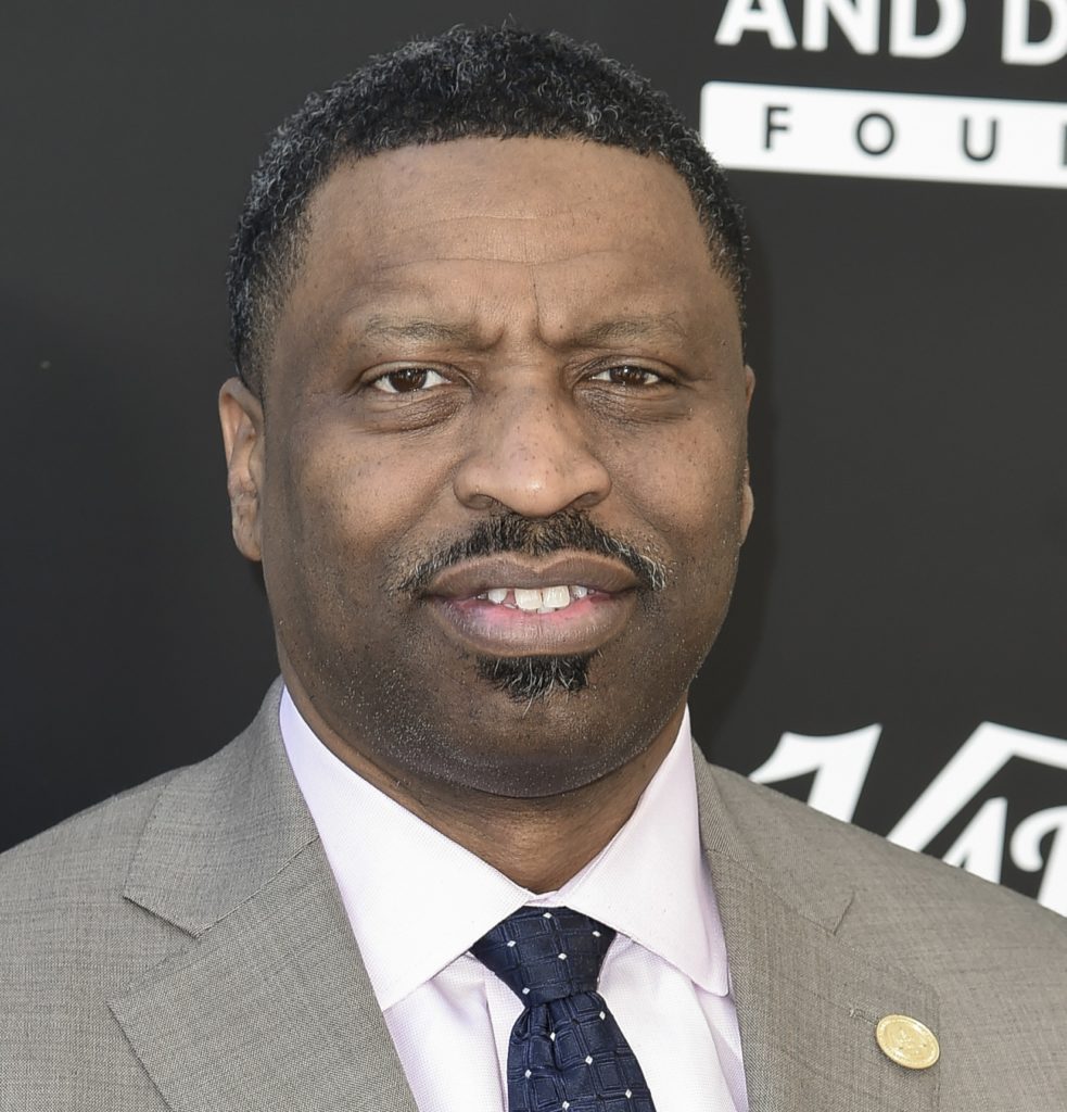 Derrick Johnson attends Variety & Rolling Stone's Criminal Justice Reform Summit at The Jeremy Hotel on Wednesday, Nov. 14, 2018, in West Hollywood, Calif. (Photo by Richard Shotwell/Invision/AP)
