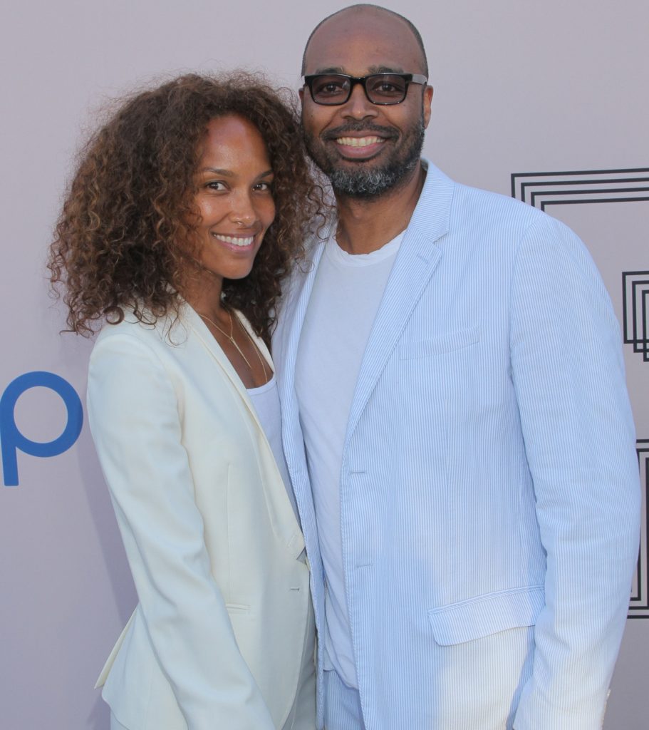 Mara Brock Akil, left, and Salim Akil at the PRE BET Awards Dinner at Milk Studios on Saturday, June 28, 2014, in Los Angeles, Calif. (Photo by Arnold Turner/Invision/AP)