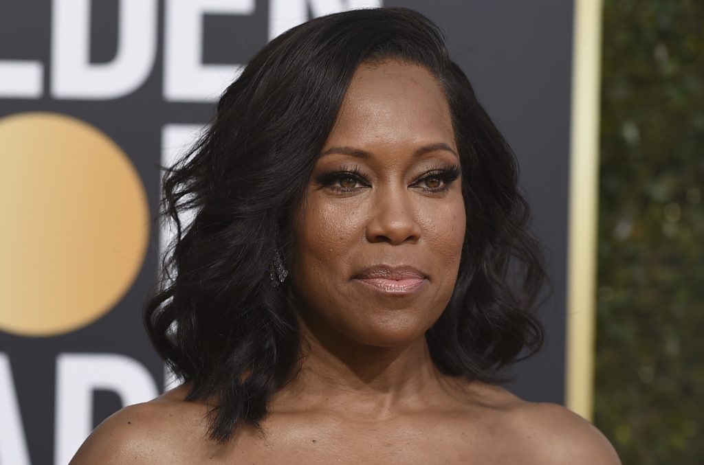 Regina King arrives at the 76th annual Golden Globe Awards at the Beverly Hilton Hotel on Sunday, Jan. 6, 2019, in Beverly Hills, Calif. (Photo by Jordan Strauss/Invision/AP)